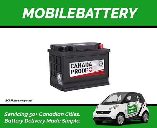 MOBILEBATTERY BC Group Size H5 Battery | GH572, 650CCA